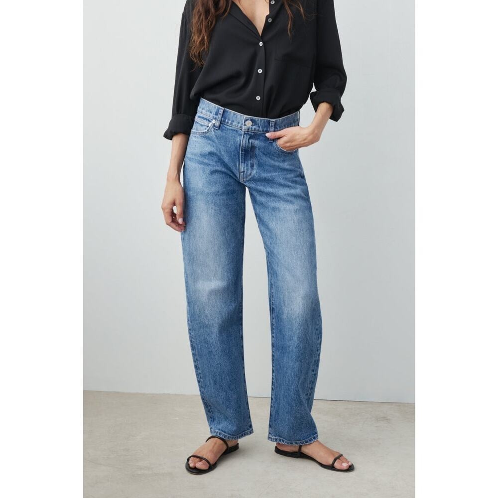 AYR The Getup Jeans 31S Bingo Barrel Leg Relaxed Denim 29"‎ Inseam